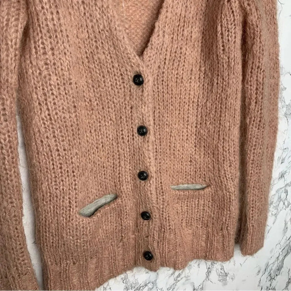 J. Crew Mohair Cardigan Sweater - Picture 6 of 8